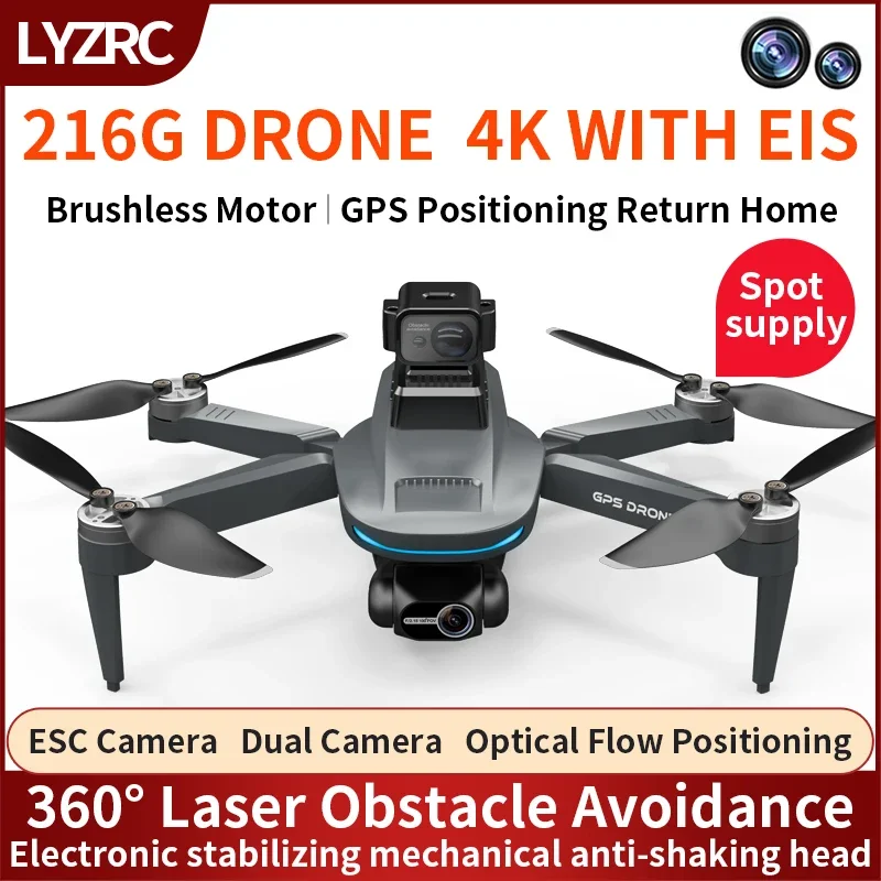 L200 PRO MAX Drone 4K 2-Axis P - مراجعة Rc Helicopter Case وسعره