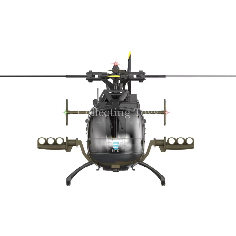 Rc Era C180 Bo105 1/25 Scale 6 - مراجعة Rc Helicopter Gyro وسعره