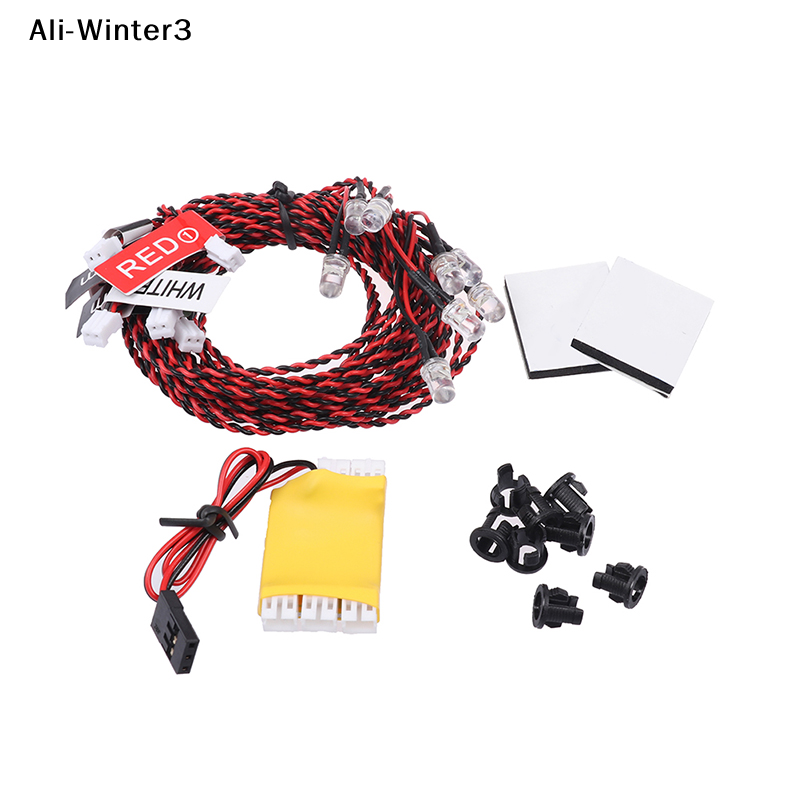 1Set Flash RC LED Light Kit 8  - مراجعة Rc Helicopter Tool Kit وسعره