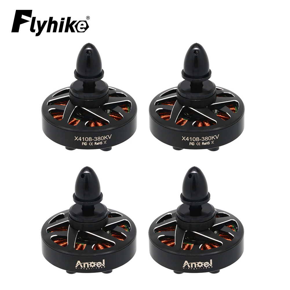 4pcs UAngel 4108 X4108 380KV 6 - مراجعة Rc Helicopter Motor وسعره