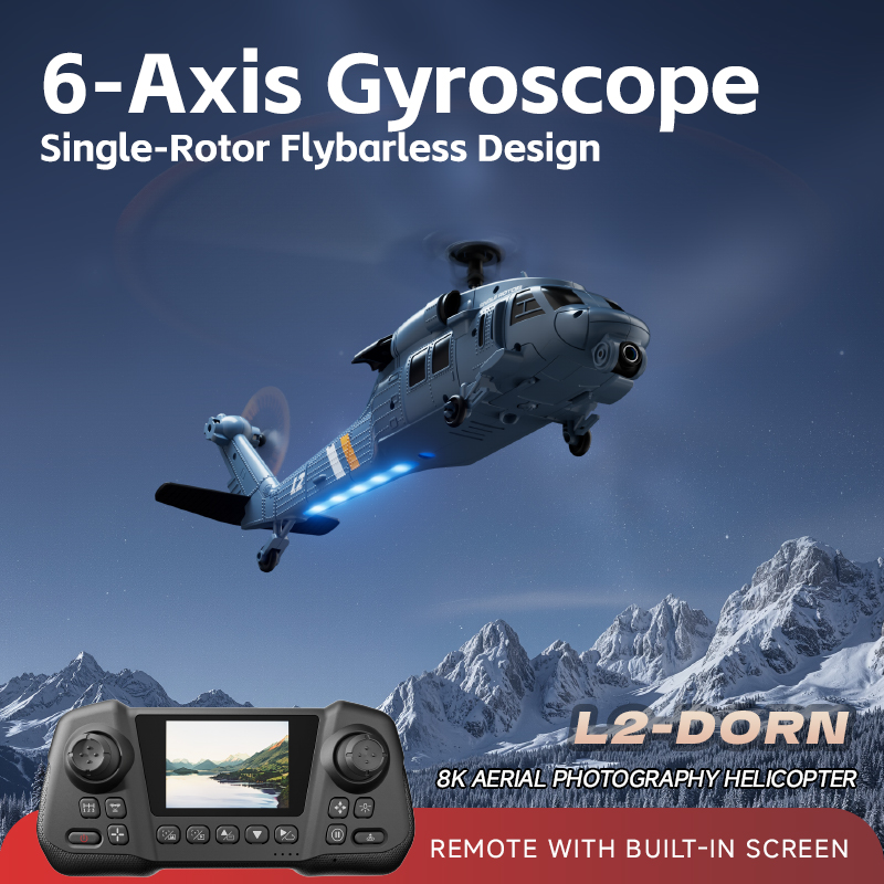 4DRC L2 Apache RC Fighter Heli - مراجعة Rc Helicopter Single Rotor وسعره