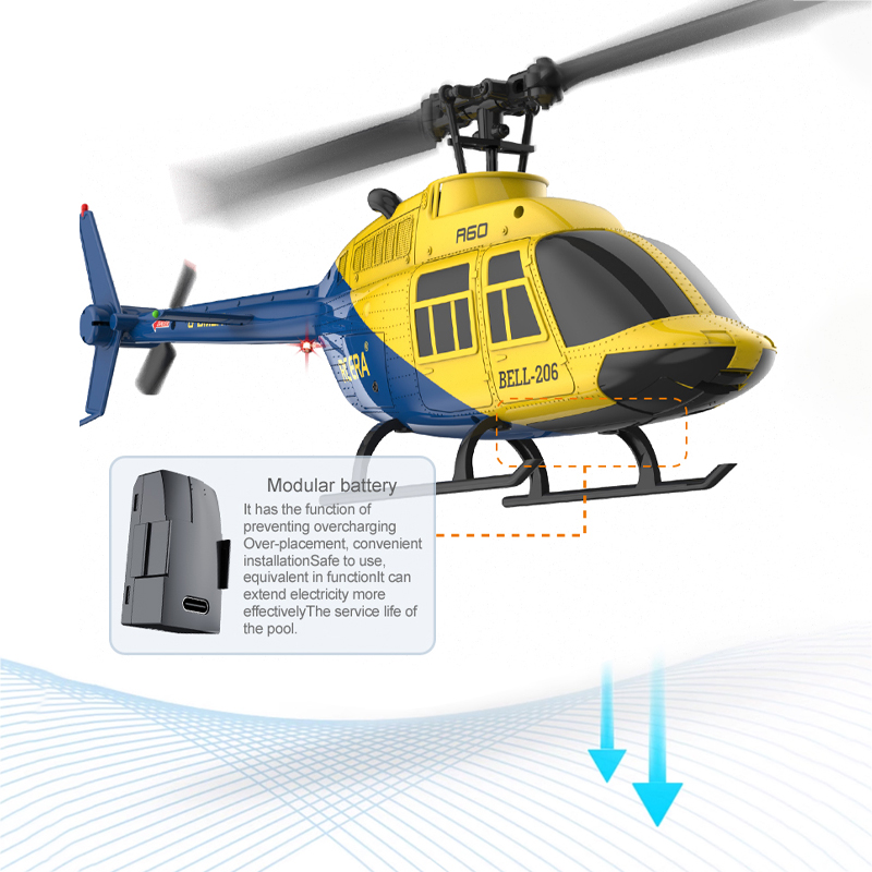A60 RC Helicopter 2.4G 6-Aixs  - مراجعة Rc Helicopter Large وسعره