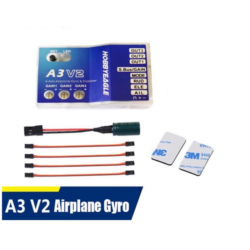 A3 V2 Flight Controller Stabil - مراجعة Rc Helicopter Gyro وسعره