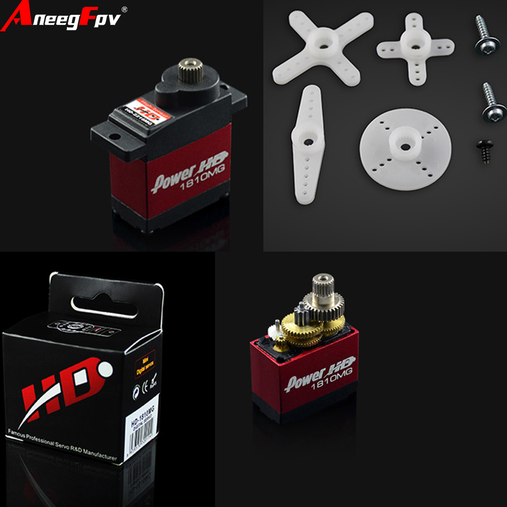 Power HD HD-1810MG Micro Digit - مراجعة Rc Helicopter Servo وسعره