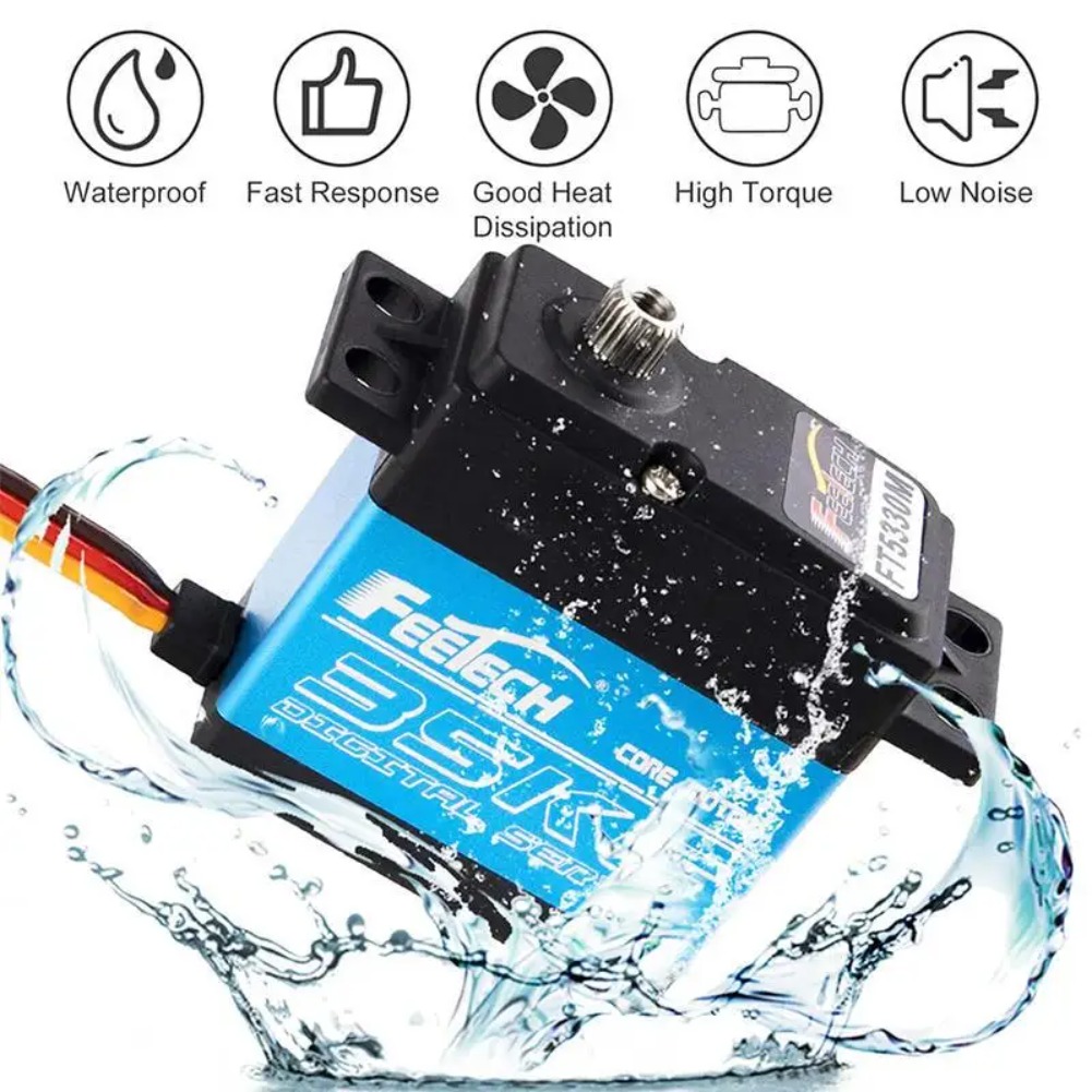 FEETECH FT5330M 35KG Digital S - مراجعة Rc Helicopter Motor وسعره