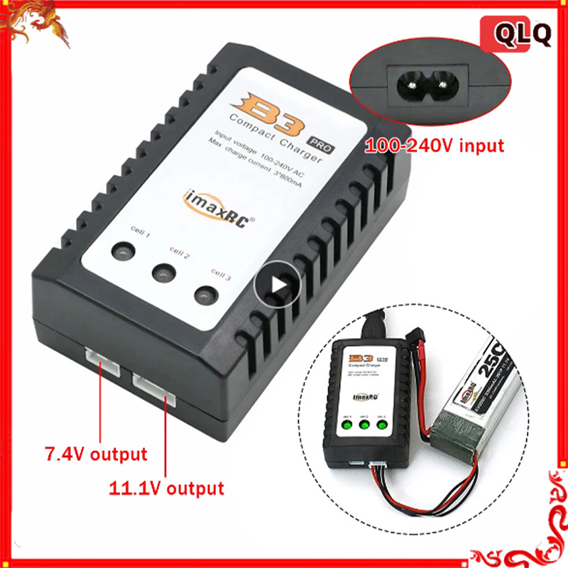 B3 Balanced Battery Charger fo - مراجعة Rc Helicopter Charger وسعره