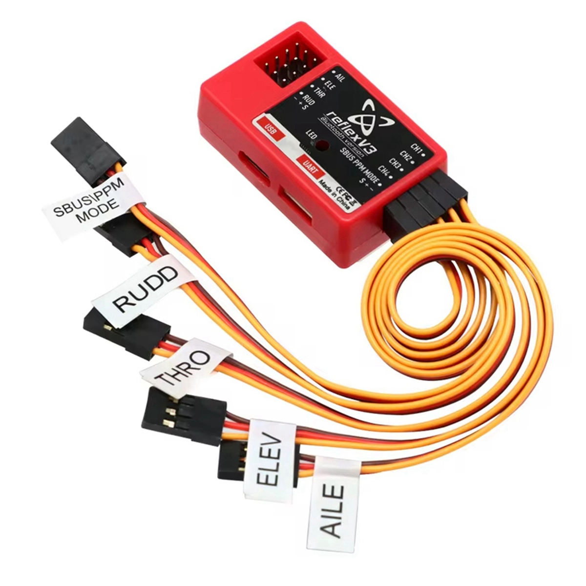 GOOD~For FMS Reflex V3 Flight  - مراجعة Rc Helicopter Gyro وسعره