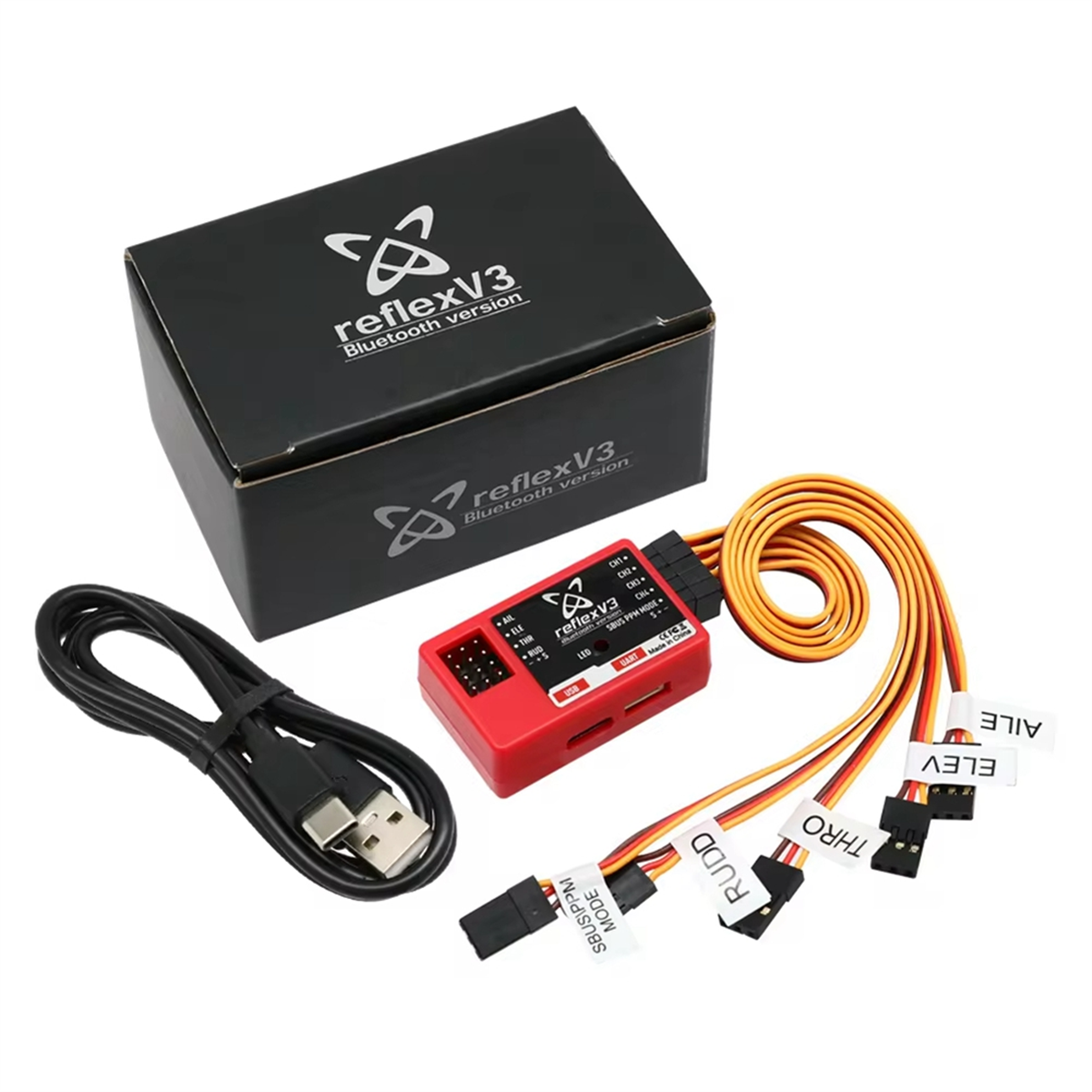GOOD~For FMS Reflex V3 Flight  - مراجعة Rc Helicopter Gyro وسعره