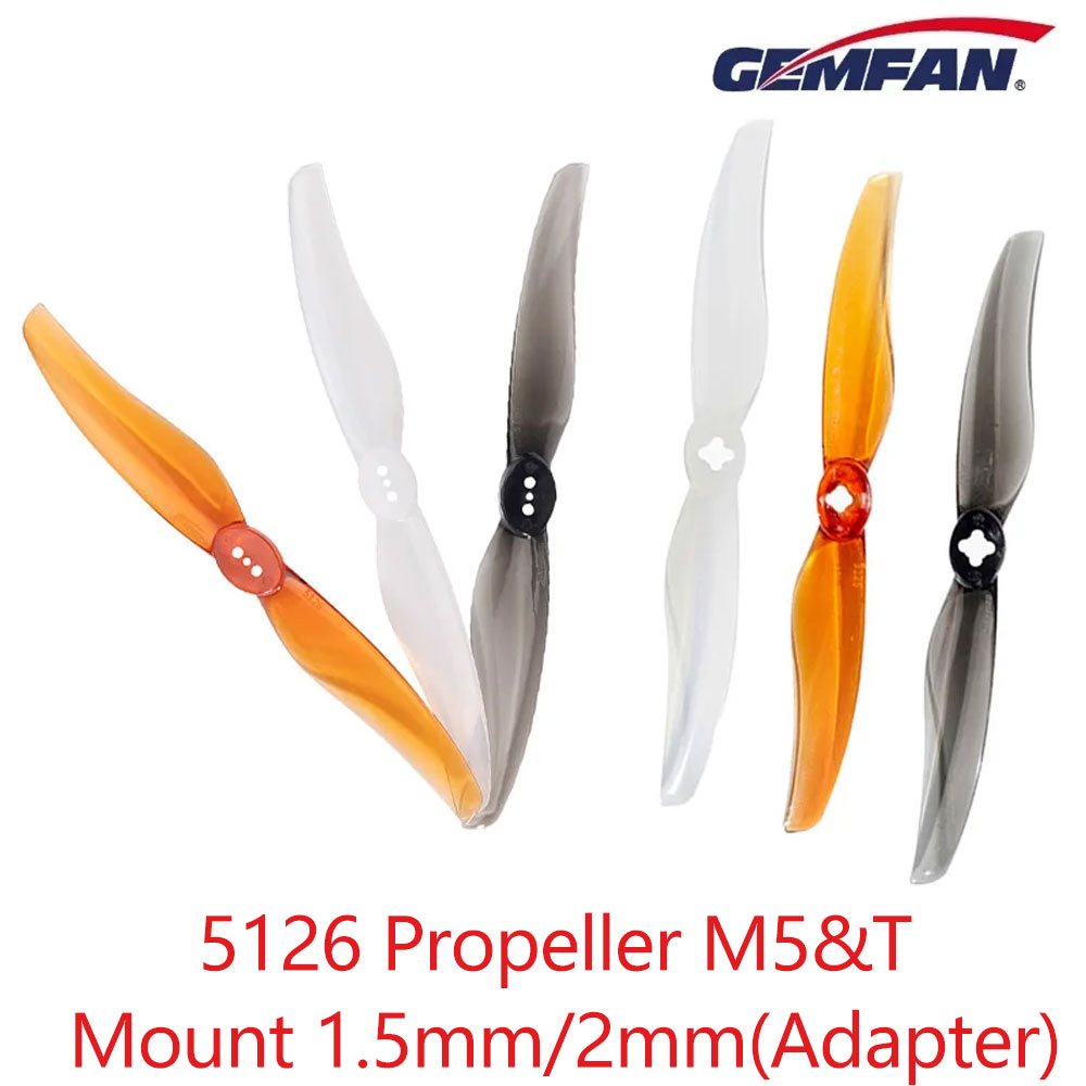 NEW 16Pairs /32pcs Gemfan 5126 - مراجعة Rc Helicopter Blade وسعره