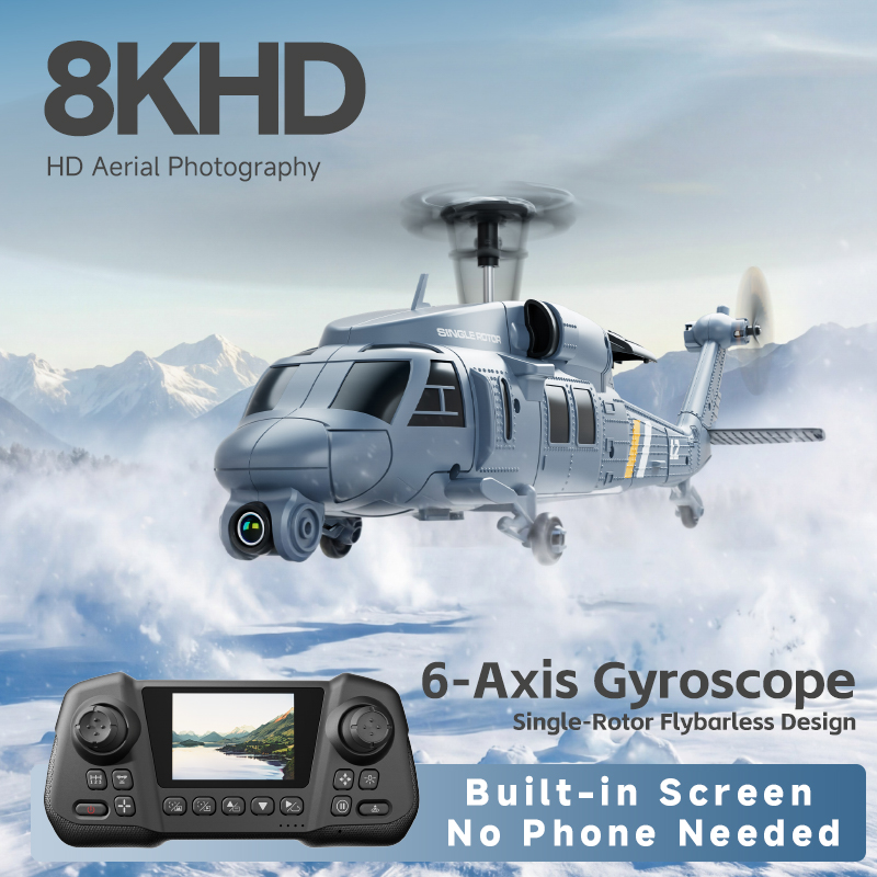 Single-Rotor Flybarless Design - مراجعة Rc Helicopter Single Rotor وسعره