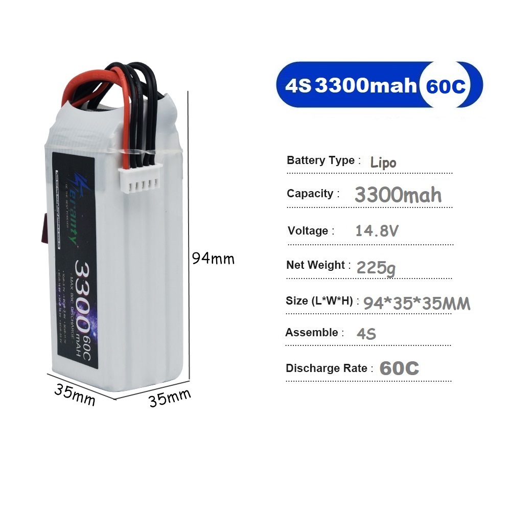 LiPo Rechargeable Battery 4S 3 - مراجعة Rc Helicopter Battery وسعره