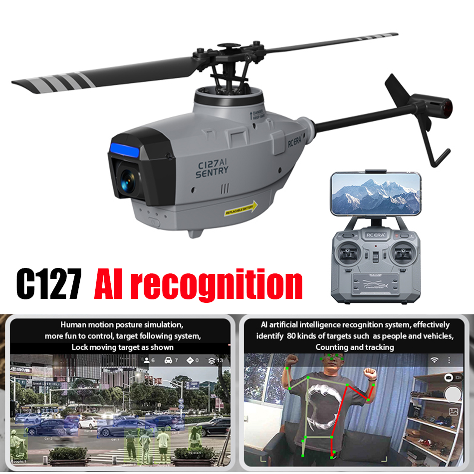 RC ERA C127 AI Mini Brushless  - مراجعة Rc Helicopter Single Rotor وسعره