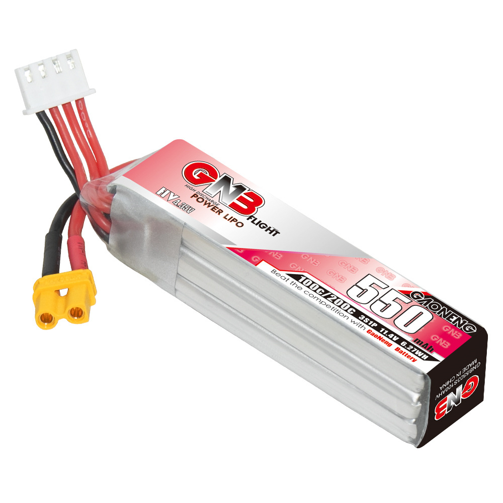 GNB HV 11.4V 550mAh 100C/200C  - مراجعة Rc Helicopter Coaxial وسعره
