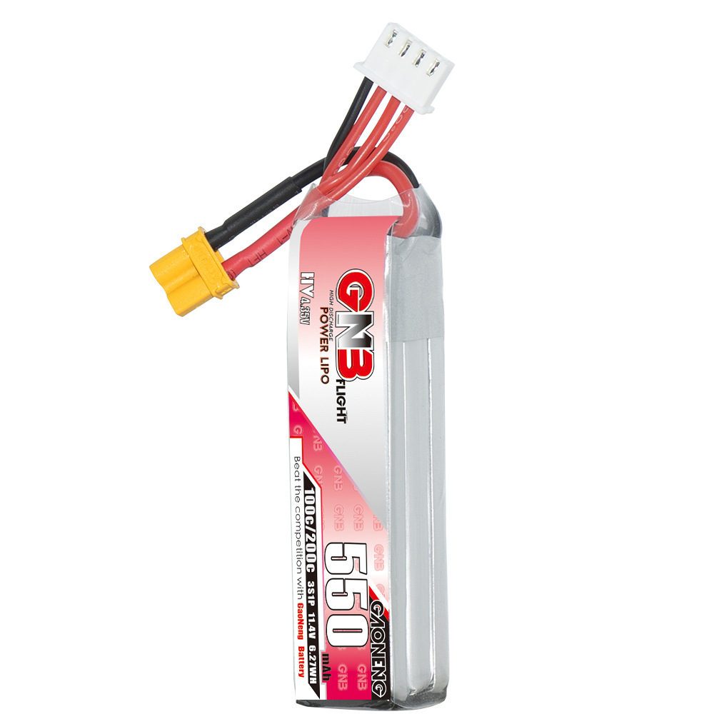 GNB HV 11.4V 550mAh 100C/200C  - مراجعة Rc Helicopter Coaxial وسعره