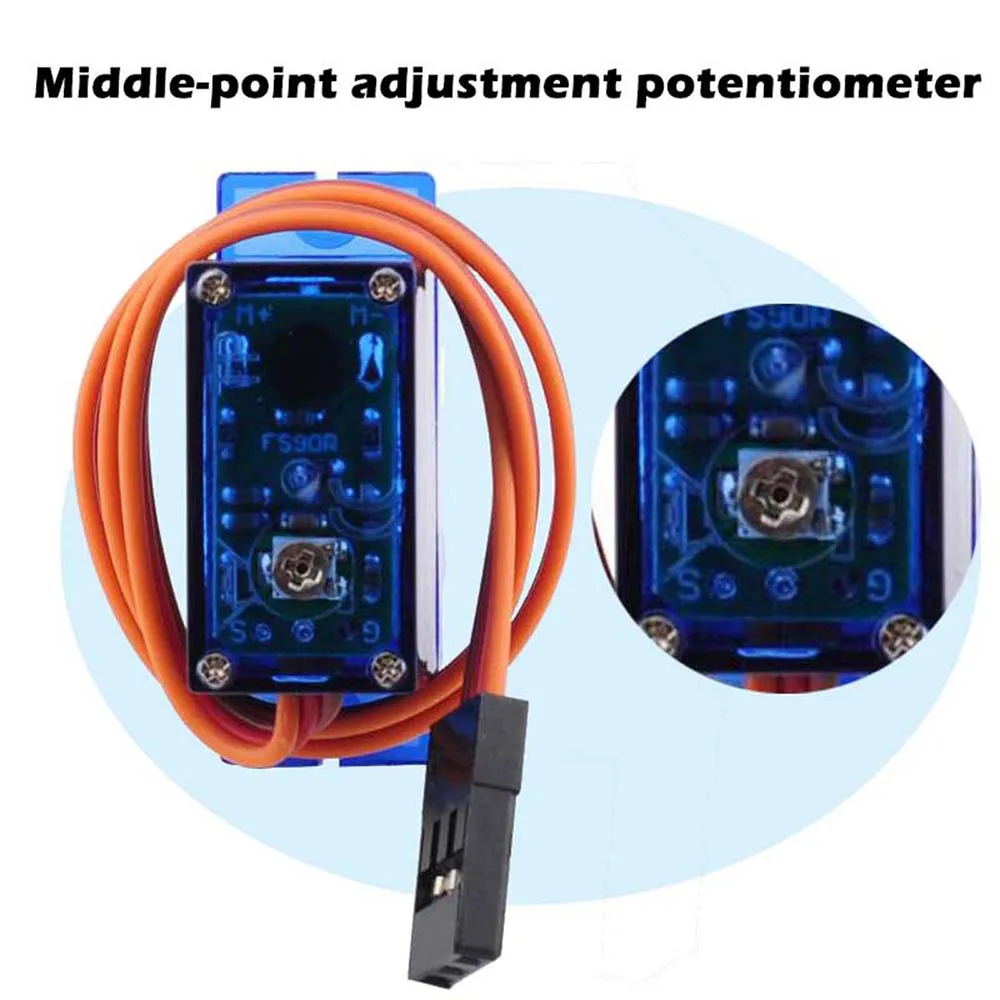 Feetech Mini FS90R Micro Servo - مراجعة Rc Helicopter Parts وسعره