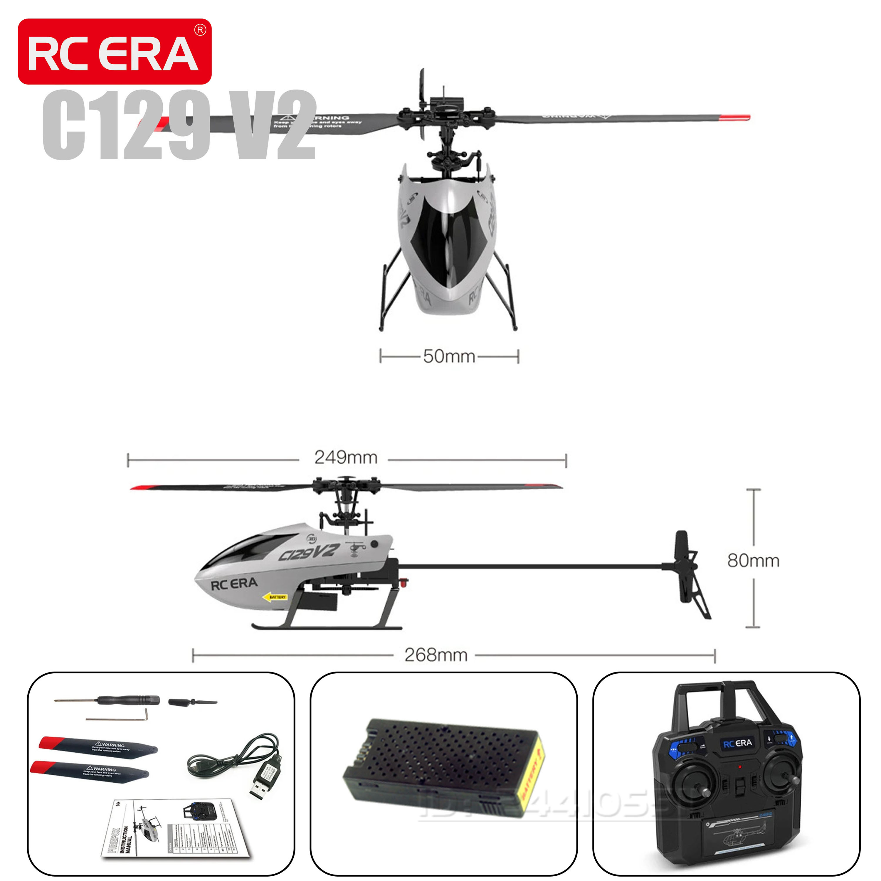C129 V2 4CH RC Helicopter RTF  - مراجعة Rc Helicopter Gyro وسعره