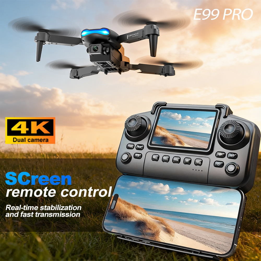 ZNLYRION E99 PRO Dual Camera F - مراجعة Rc Helicopter Electric وسعره