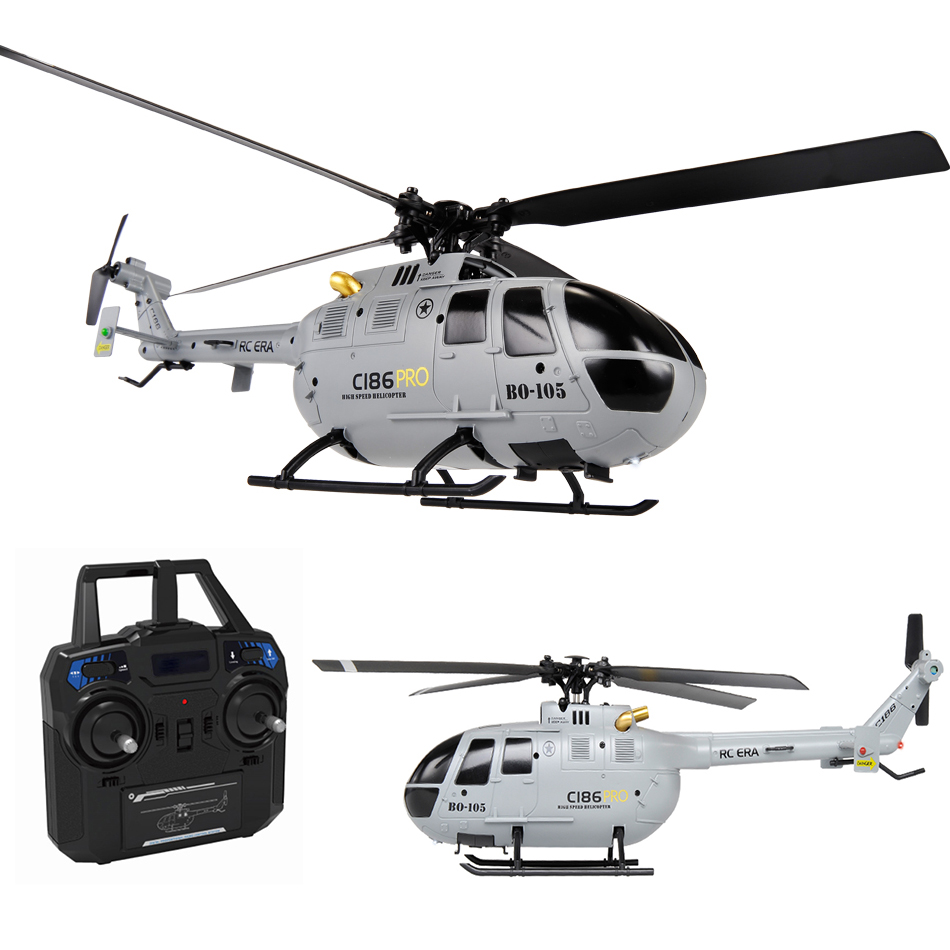 C186 Pro B105 2.4G RTF RC Heli - مراجعة Rc Helicopter Nitro وسعره