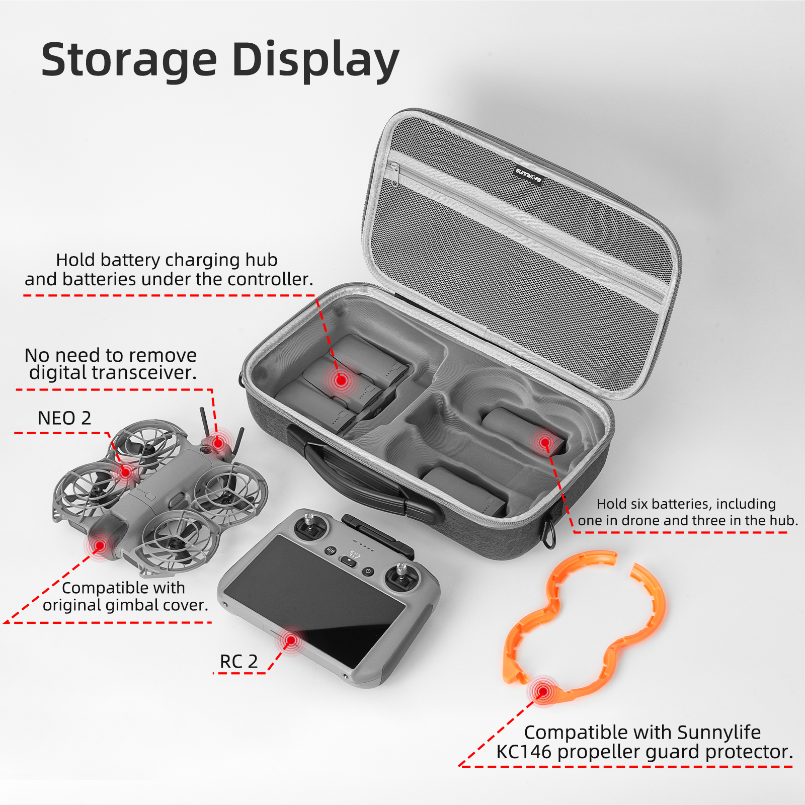 Portable Carrying Case For DJI - مراجعة Rc Helicopter Bag وسعره