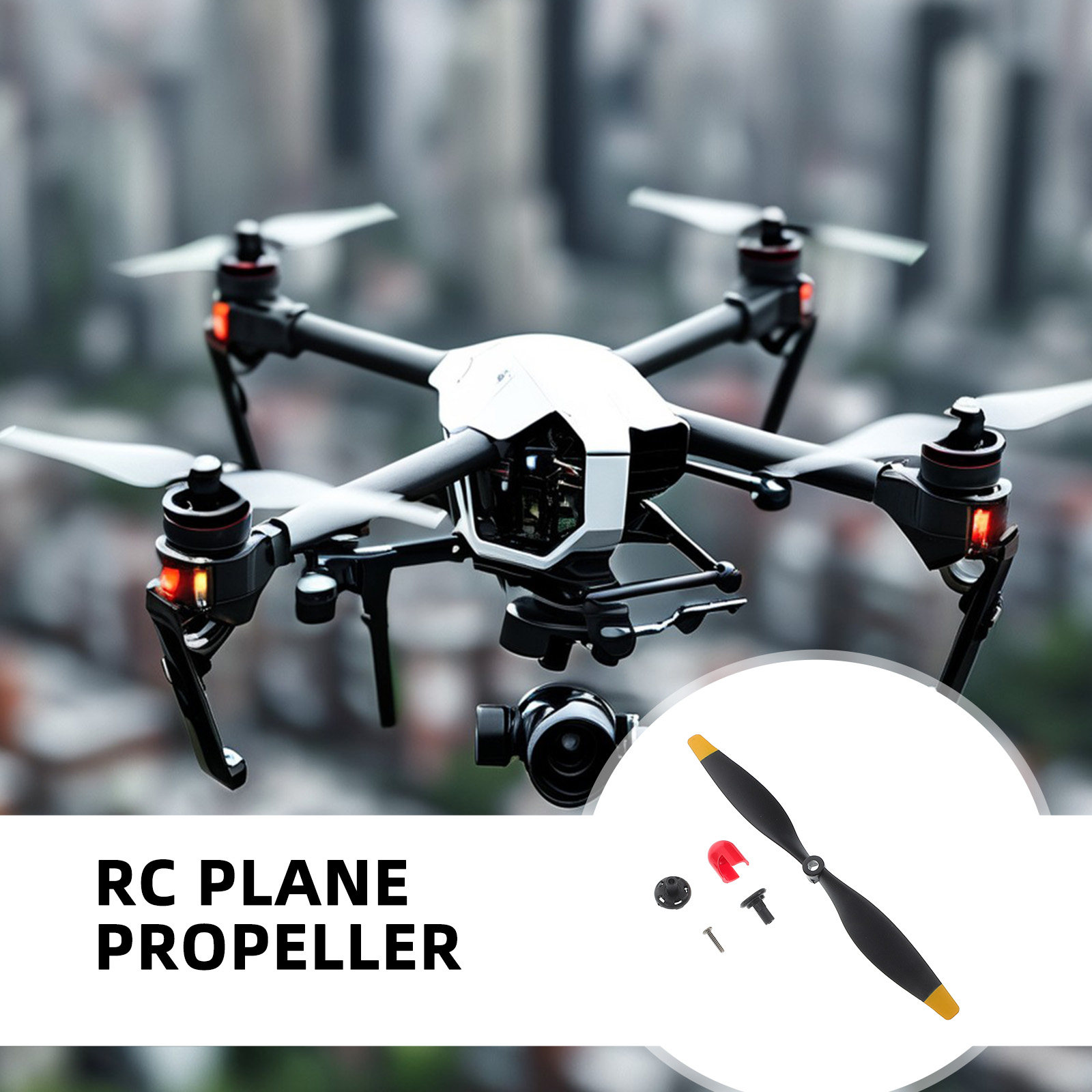 1Set Spiral Propeller Assembly - مراجعة Rc Helicopter Parts وسعره