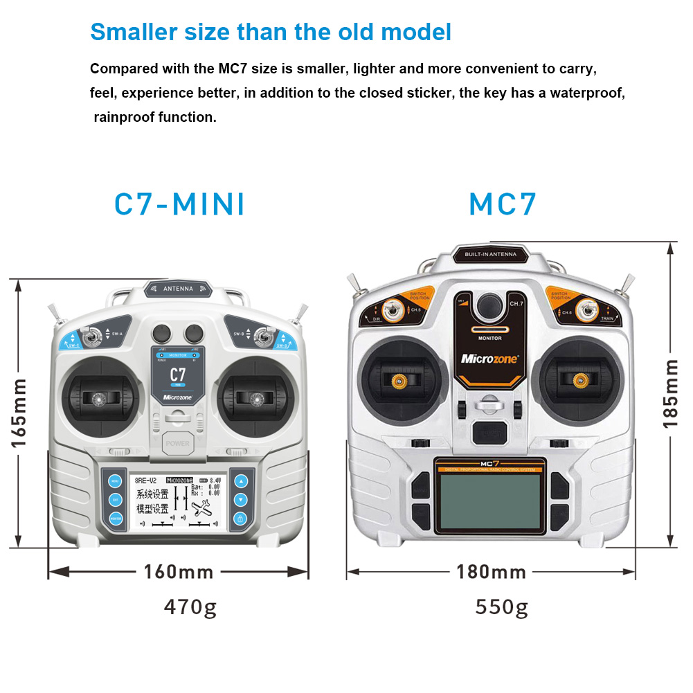 MicroZone MC7 Controller C7 MI - مراجعة Rc Helicopter Battery وسعره