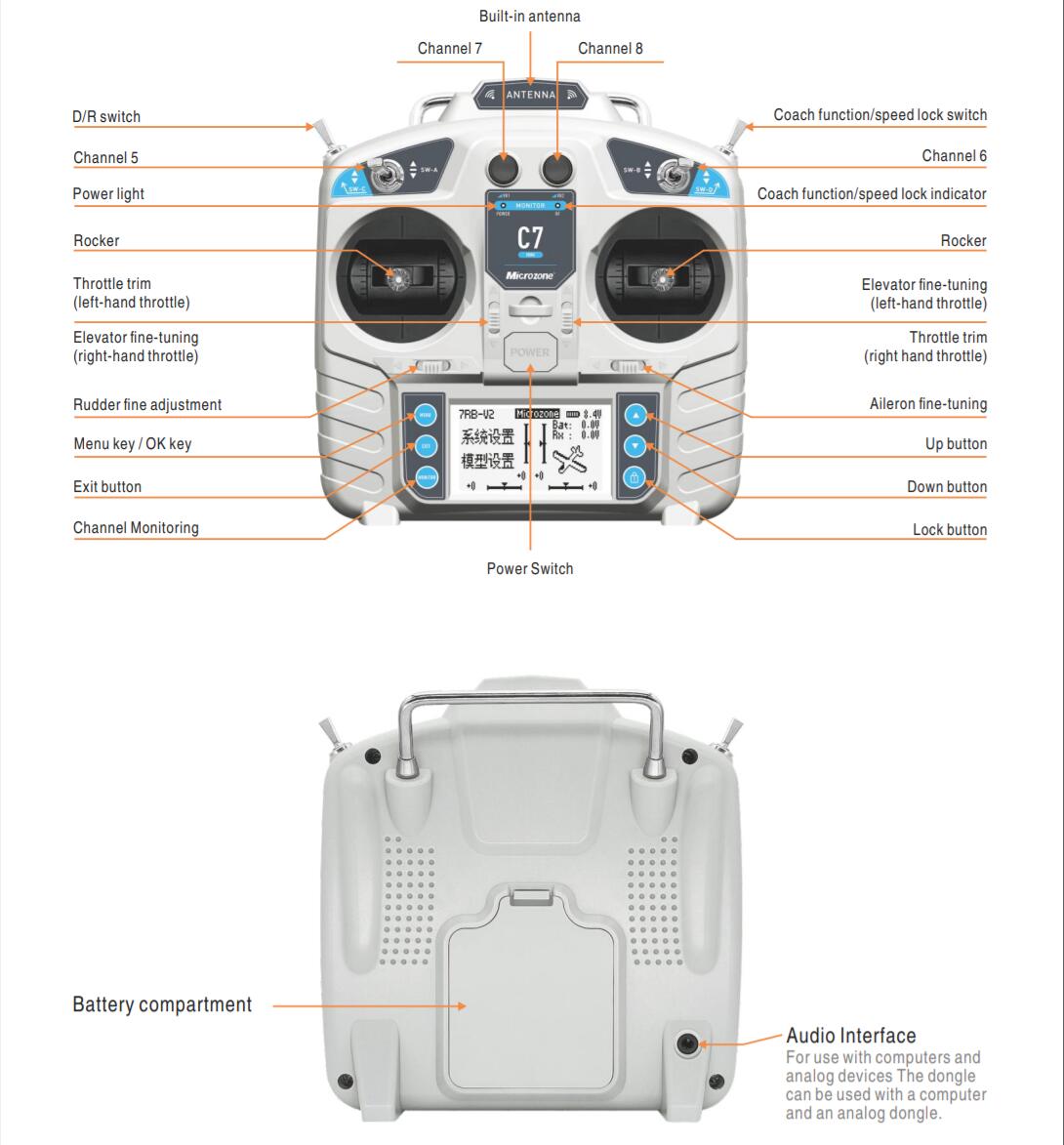 MicroZone MC7 Controller C7 MI - مراجعة Rc Helicopter Battery وسعره