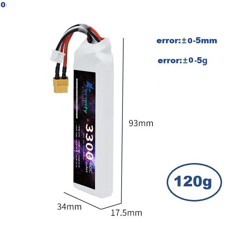 2S 7.4V LiPo Battery 3300mAh 6 - مراجعة Rc Helicopter Battery وسعره