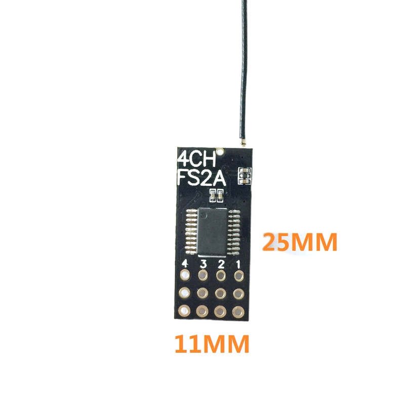 Flysky FS2A Mini Receiver 4CH  - مراجعة Rc Helicopter Mini وسعره