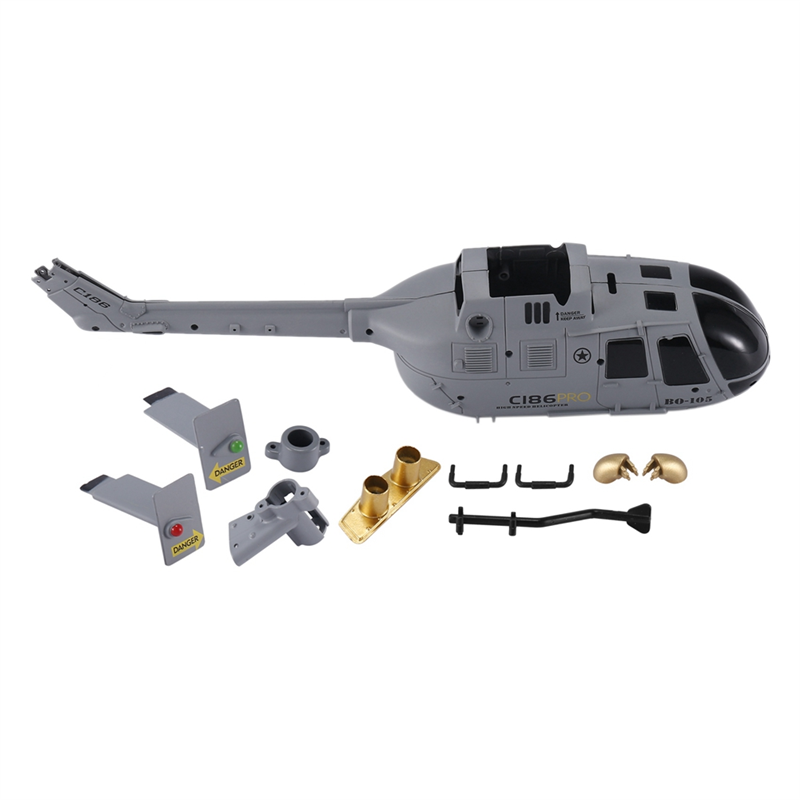 C186 C-186 Pro Shell Cover Set - مراجعة Rc Helicopter Coaxial وسعره