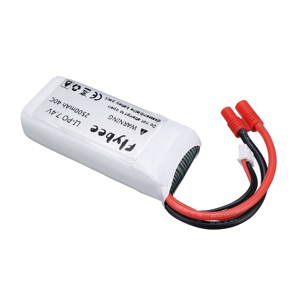 7.4v 2500mAh 25C Lipo battery  - مراجعة Rc Helicopter Parts وسعره