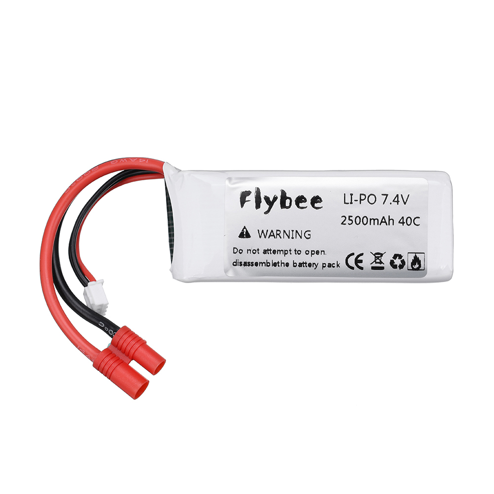 7.4v 2500mAh 25C Lipo battery  - مراجعة Rc Helicopter Parts وسعره