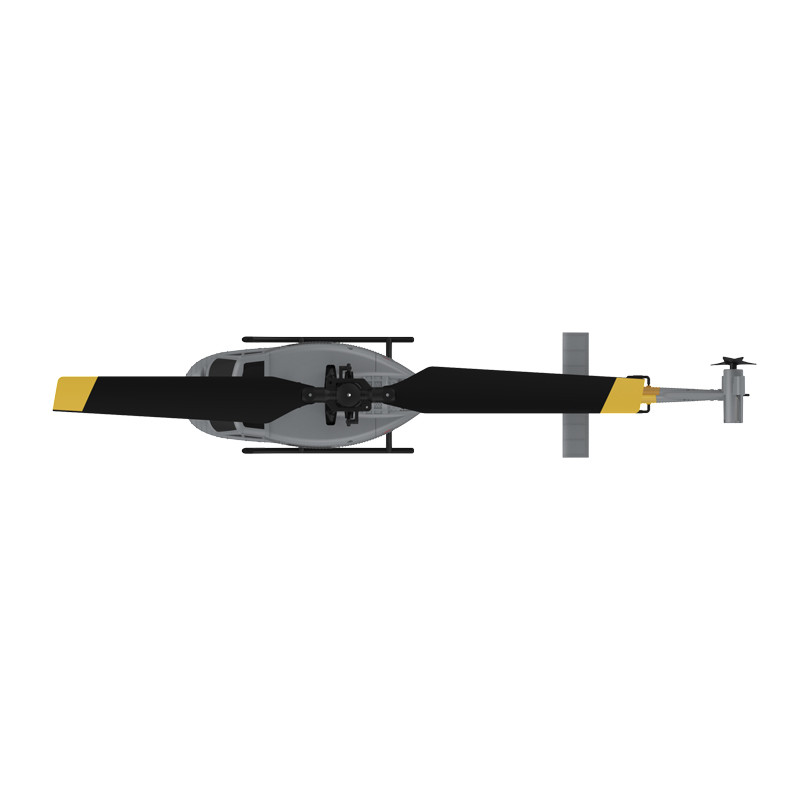 Huey Remote Control Simulation - مراجعة Rc Helicopter Gyro وسعره