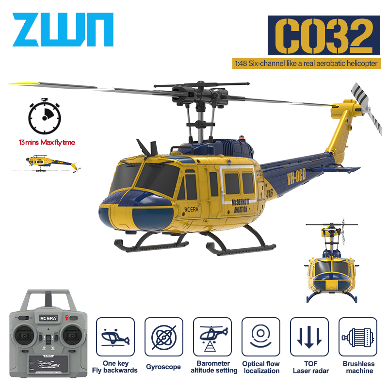 C032 RC Helicopter 2.4G 6-Aixs - مراجعة Rc Helicopter Gyro وسعره