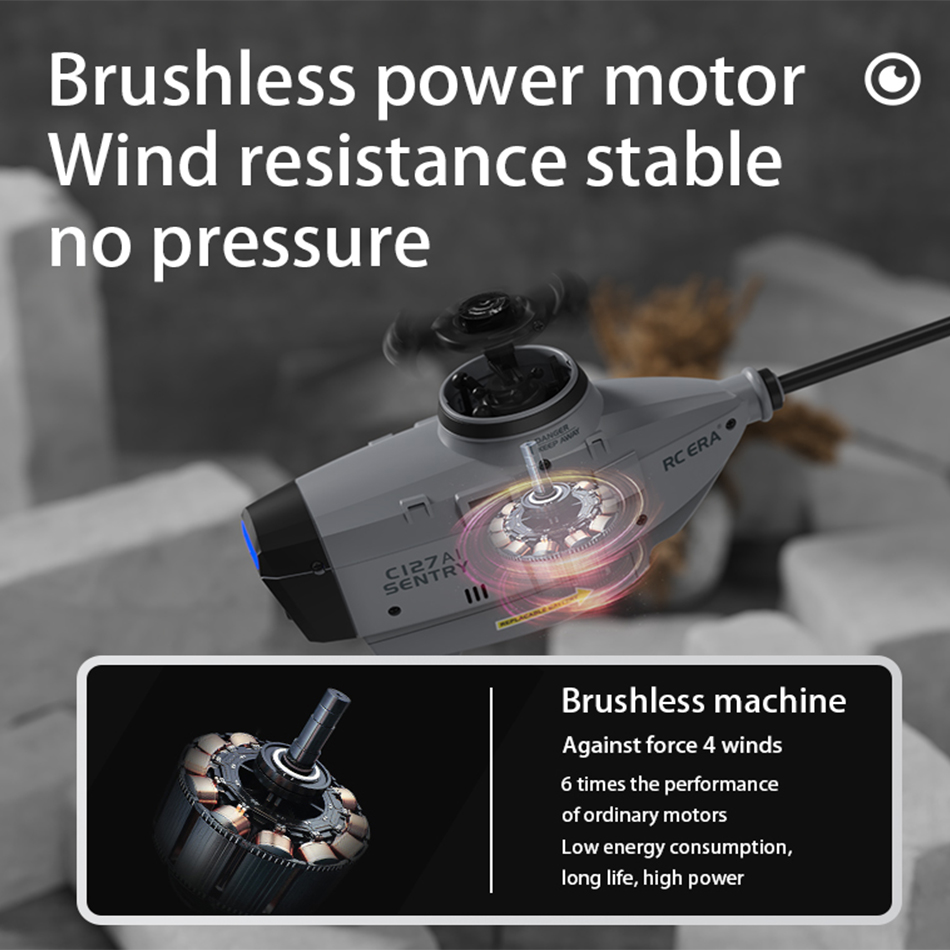 RC ERA C127 AI Sentry Mini Bru - مراجعة Rc Helicopter Single Rotor وسعره