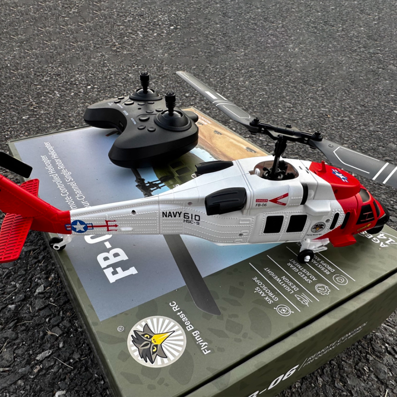 FB-06 Black Hawk Remote Contro - مراجعة Rc Helicopter Large وسعره