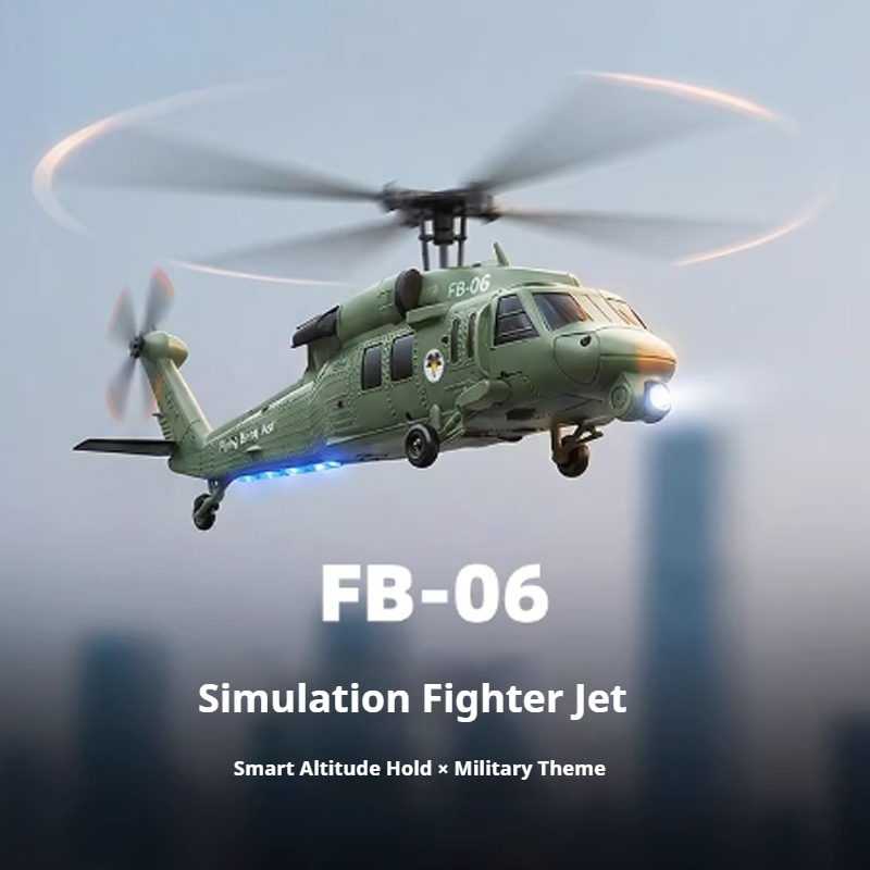 FB-06 Black Hawk Remote Contro - مراجعة Rc Helicopter Large وسعره
