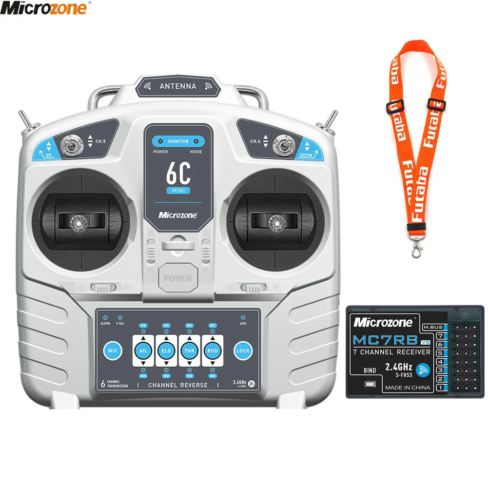 MicroZone MC6C Mini V2 2.4G 6C - مراجعة Rc Helicopter Electric وسعره
