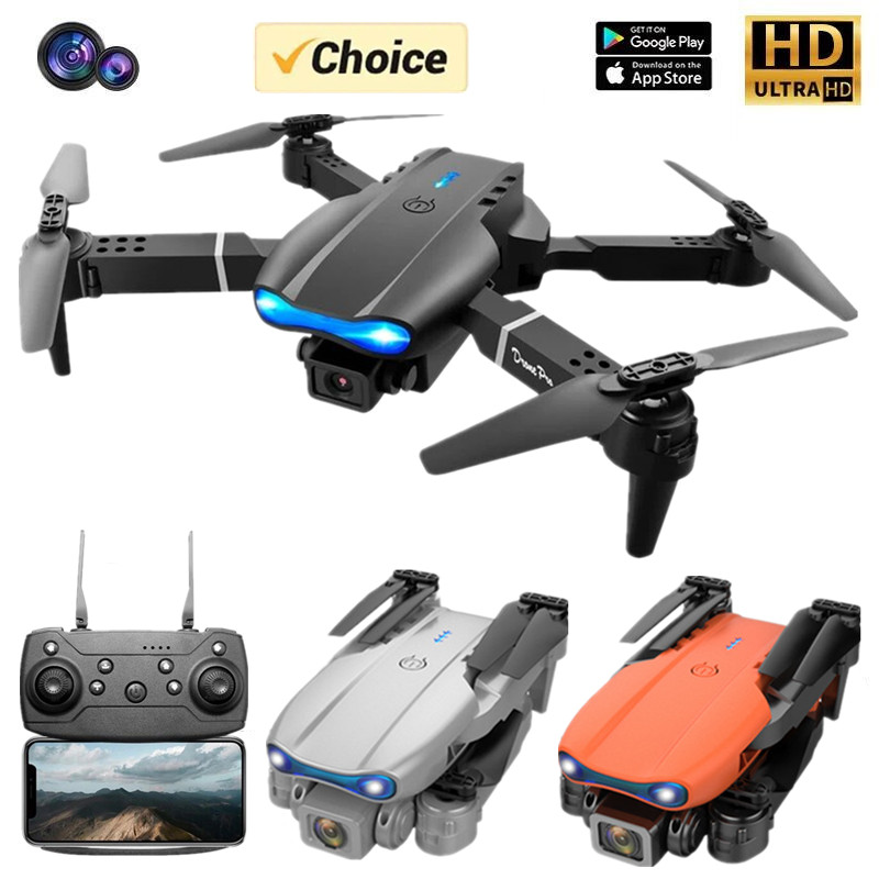 New Mini drone E99 4K WIFI HD  - مراجعة Rc Helicopter Gas وسعره