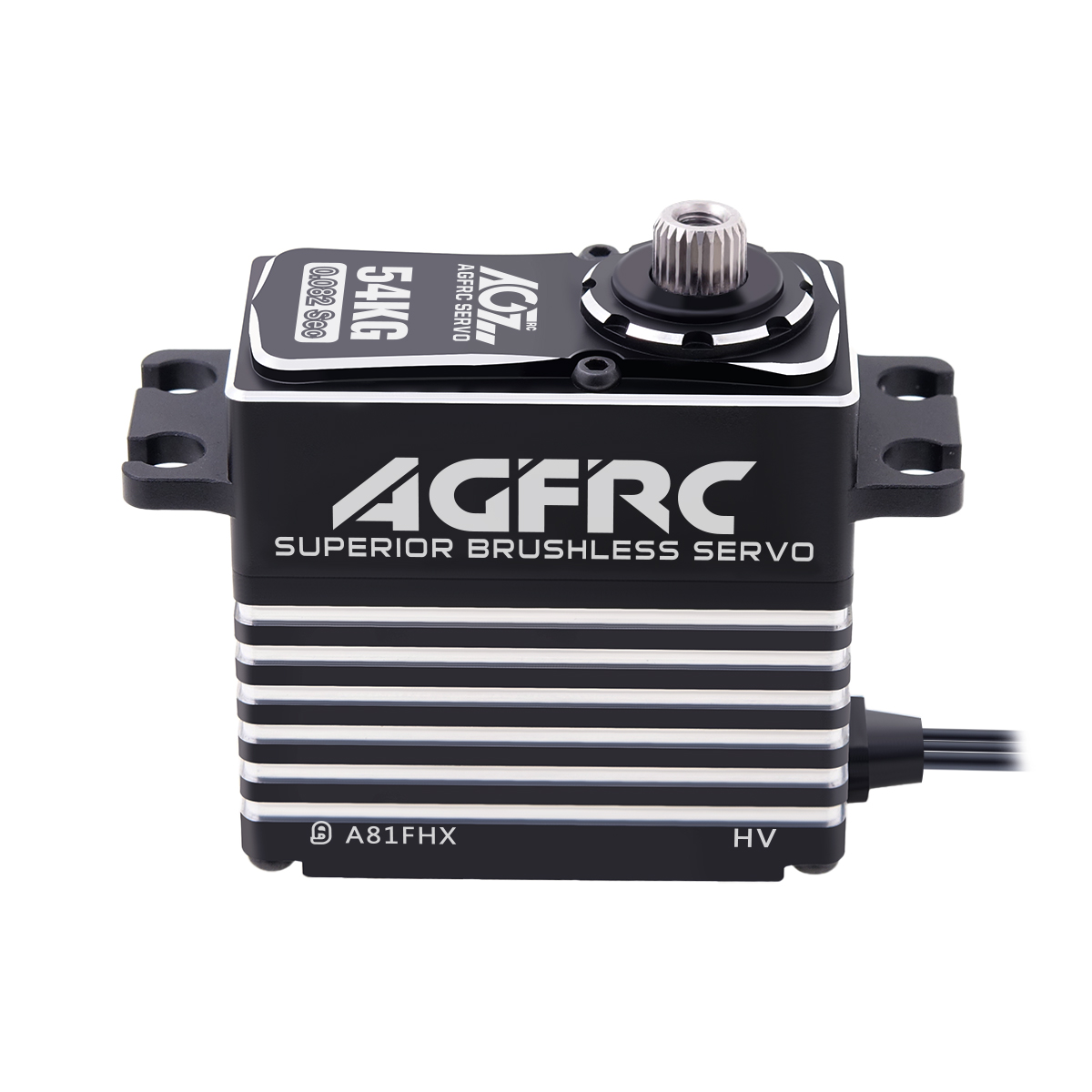 AGFRC A81FHX 54KG HV 4-Pole Br - مراجعة Rc Helicopter Large وسعره