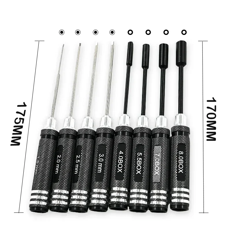 RC Hex Driver Set - 16pcs Hex  - مراجعة Rc Helicopter Tool Kit وسعره