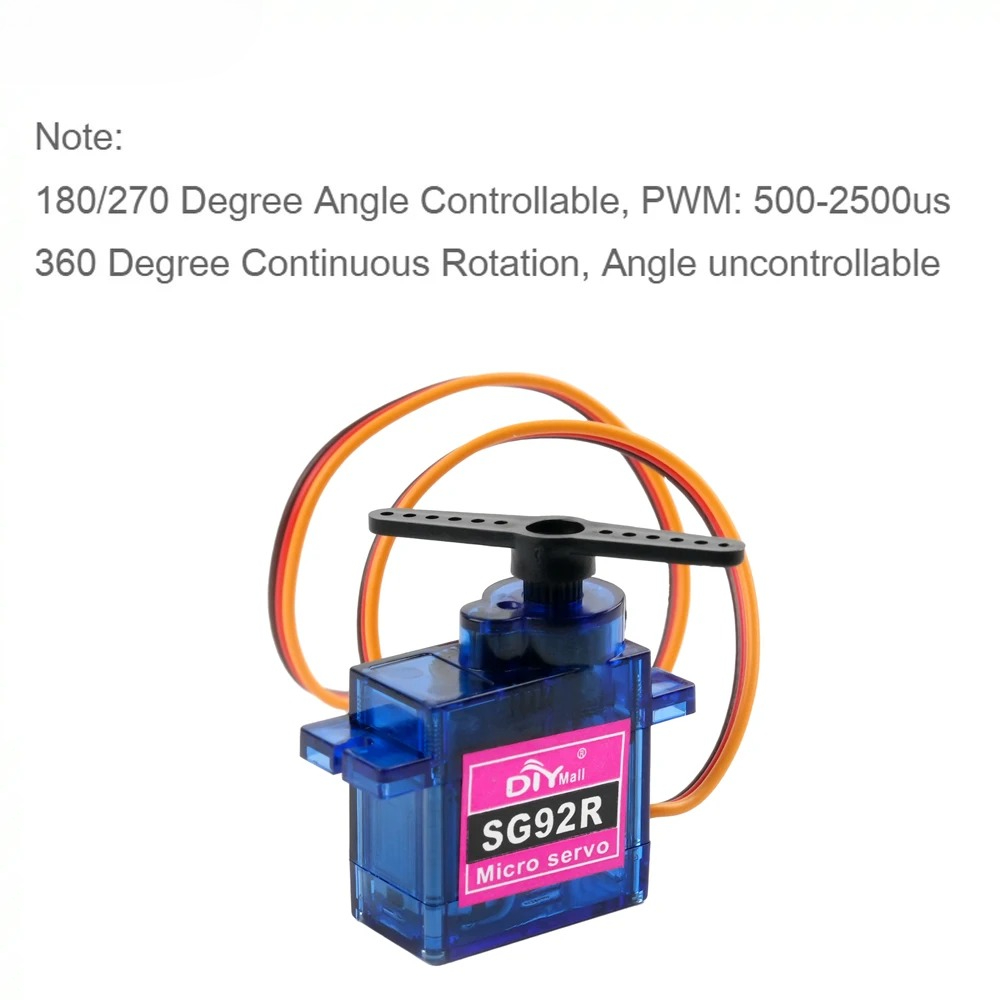 4PCS 9g SG92R Micro Servo Plas - مراجعة Rc Helicopter Motor وسعره