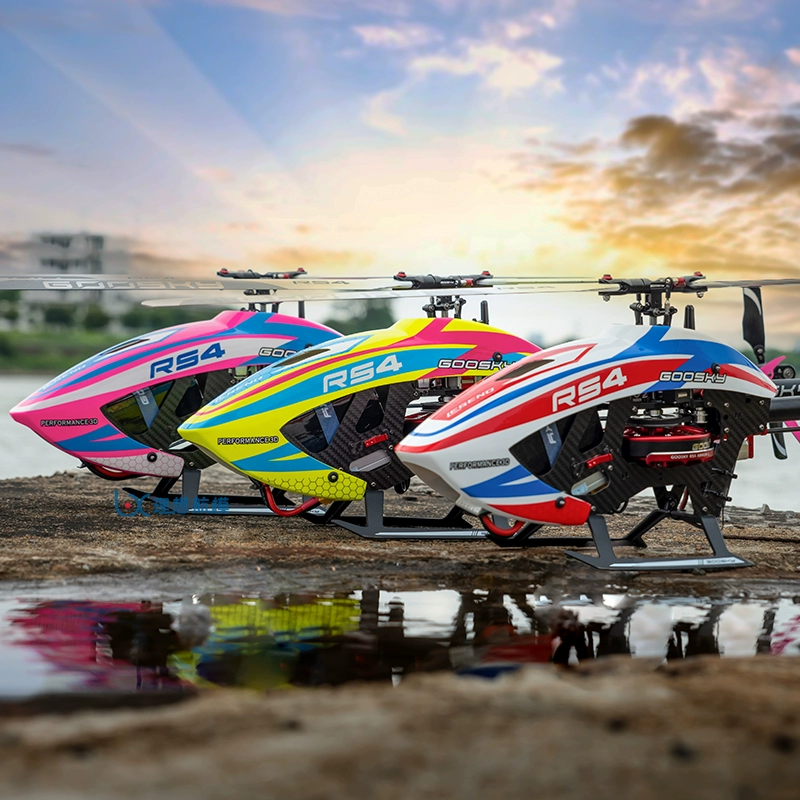 Goosky Rs4 Venom 380 Class 6ch - مراجعة Rc Helicopter Gas وسعره