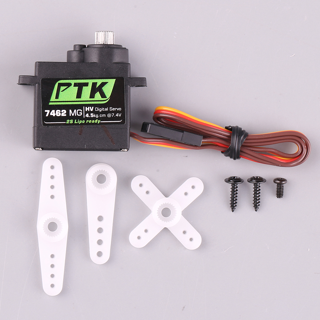 PTK 7462W MG 9g Micro waterpro - مراجعة Rc Helicopter Servo وسعره
