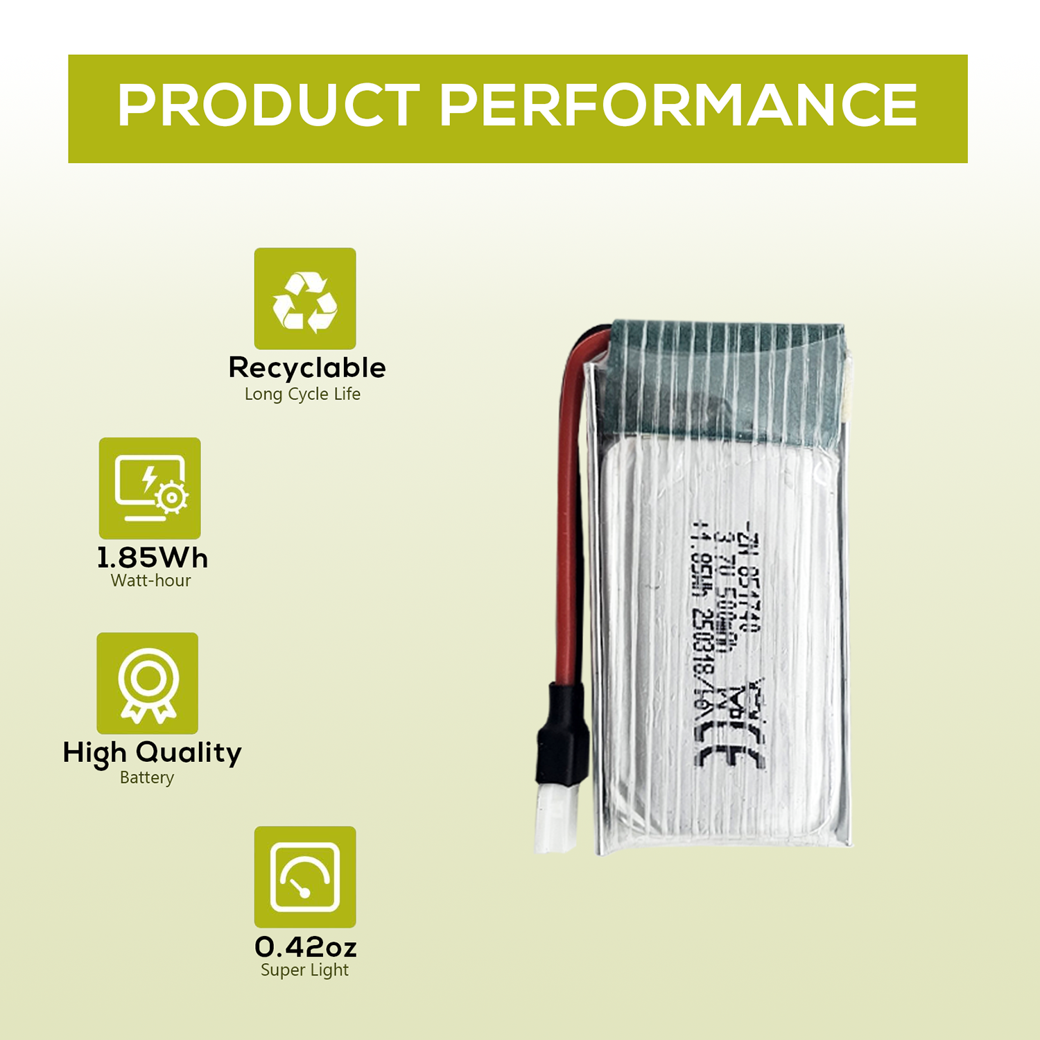 5Pcs 3.7V 500mAh LiPo Batterie - مراجعة Rc Helicopter Charger وسعره