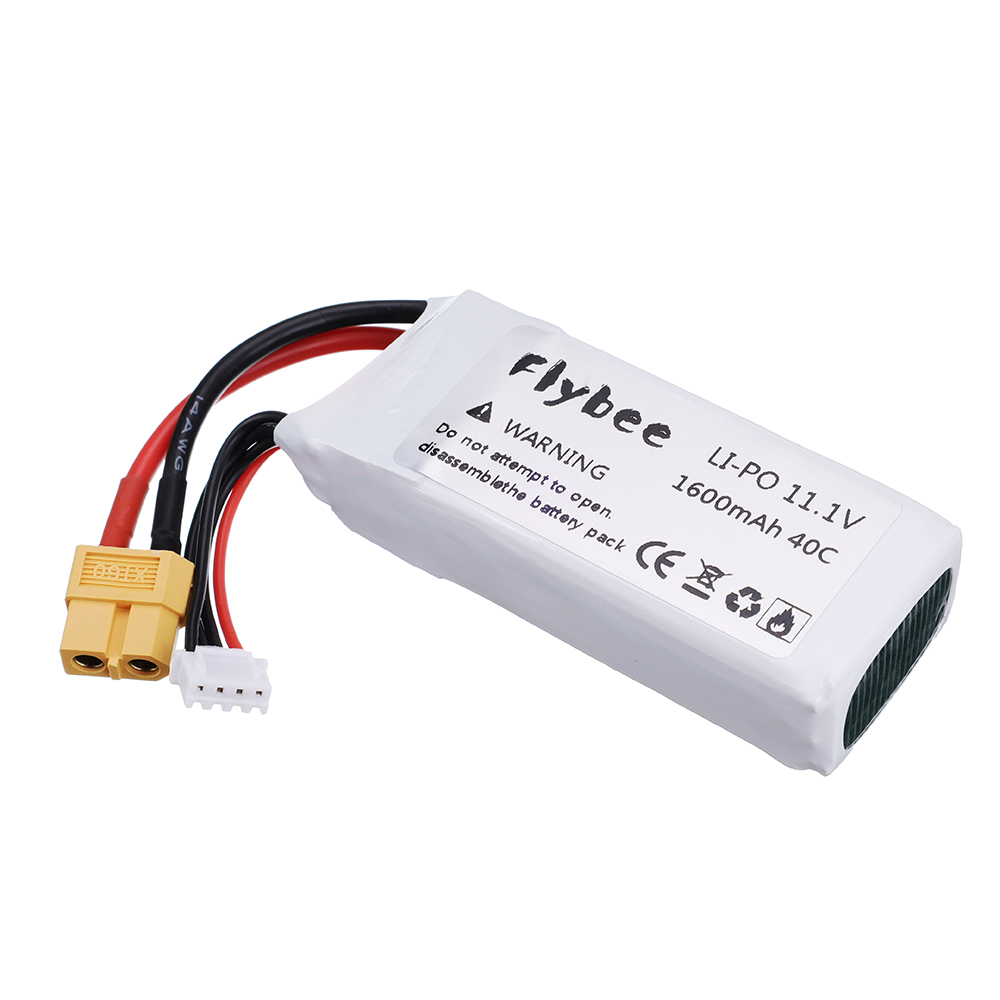 2pcs High Rate 40C 11.1V 1600m - مراجعة Rc Helicopter Battery وسعره