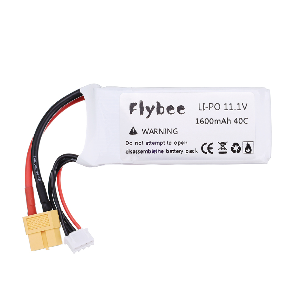 2pcs High Rate 40C 11.1V 1600m - مراجعة Rc Helicopter Battery وسعره