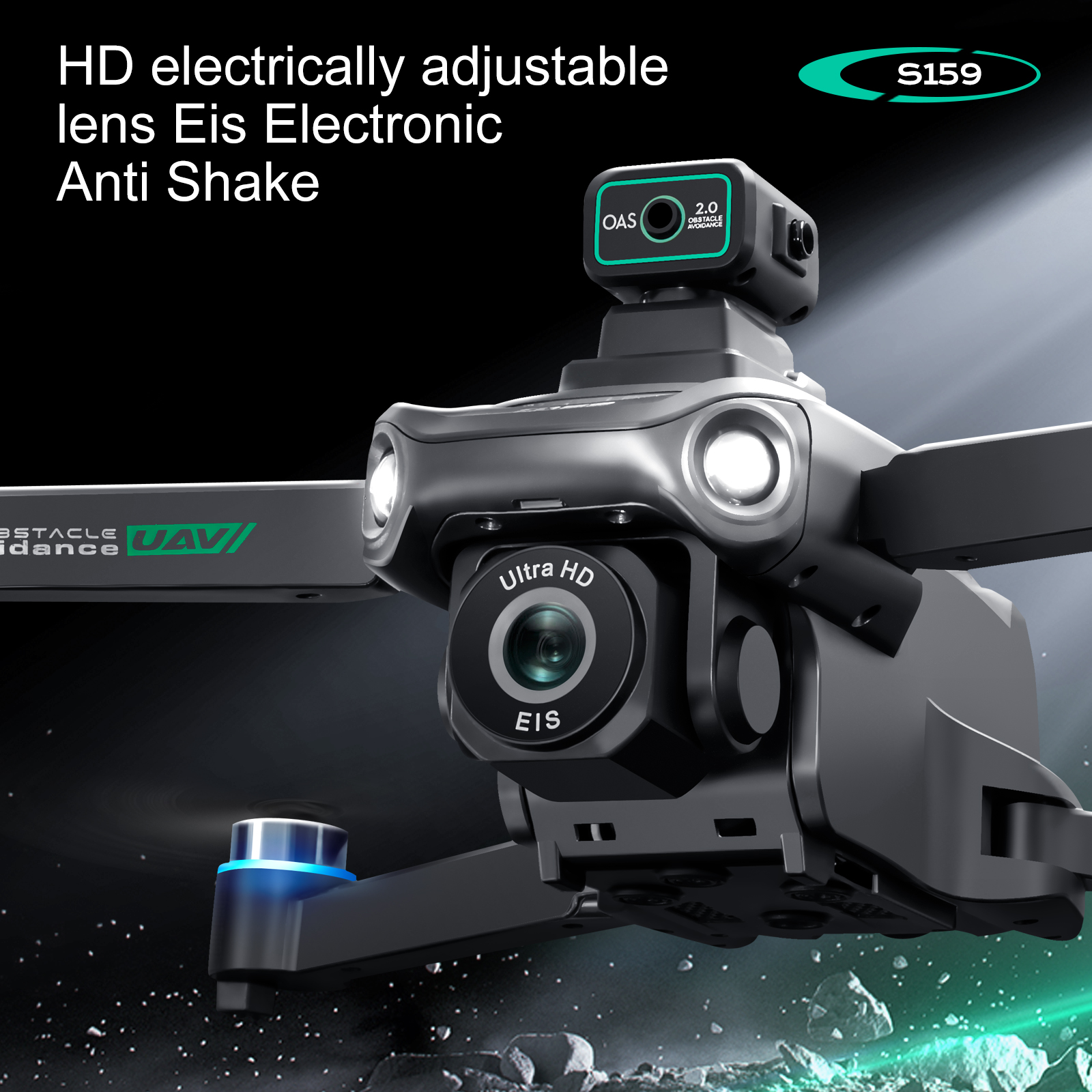 S159 GPS Drone 4K Profesional  - مراجعة Rc Helicopter Electric وسعره