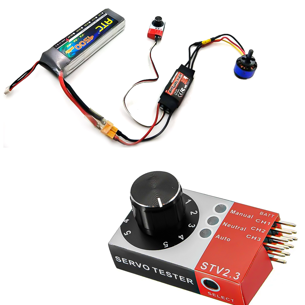 Digital Servo Tester / ESC Con - مراجعة Rc Helicopter Battery وسعره